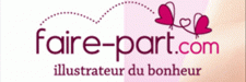 Personnaliser son faire part mariage à partir d’un modèle de créateur. faire-part.com