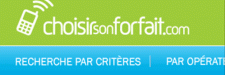 Choisir son forfait Comparateur de forfaits mobiles, Choisirsonforfait.com