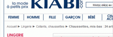 Kiabi.com chaussettes